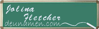 Jolina Fletcher Visitenkarte